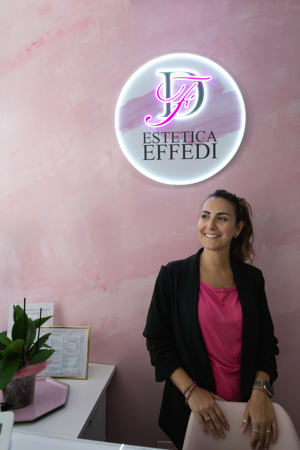 Federica nel centro Estetica Effedi